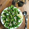 Asparagus, rocket & almond salad https://naturalhealthconsciousliving.com/2016/09/15/asparagus-rocket-almond-salad/